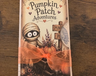Halloween Mummy Junk Journal Folio