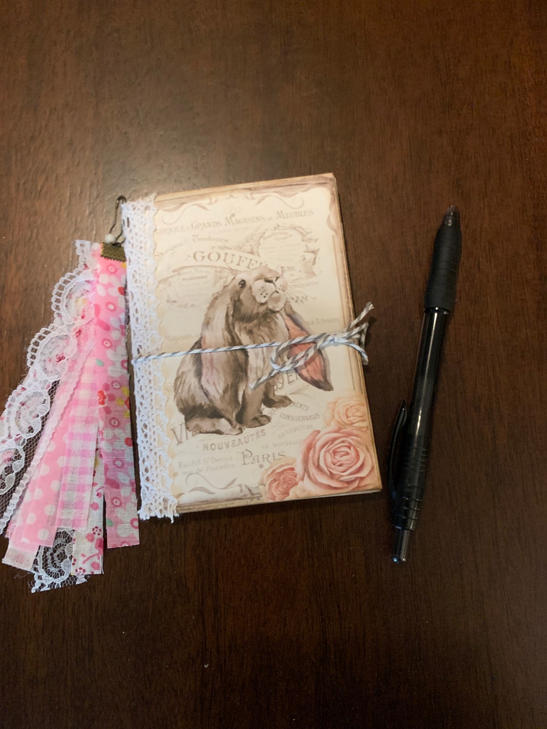 Mini French Rabbits Junk Journal - Etsy
