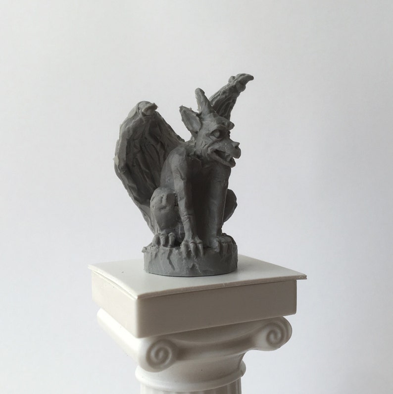 New Miniature Gargoyle Statue for Dollhouses / Mythical Etsy