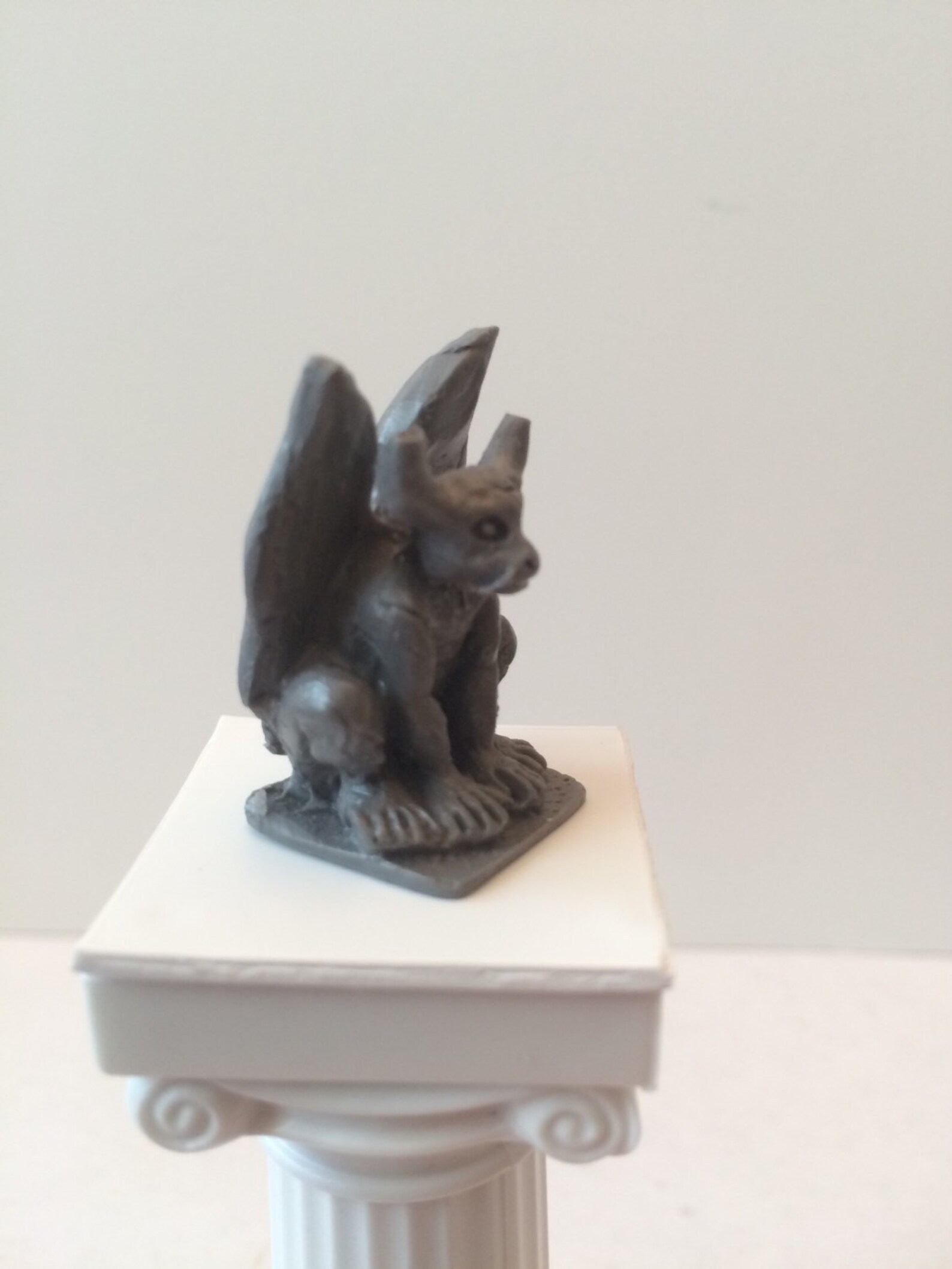 NEW Miniature Gothic Gargoyle Statue Dollhouse / Diorama Etsy