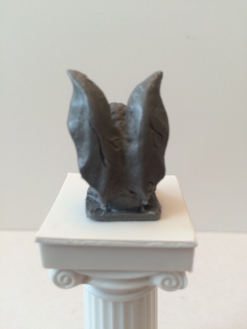 NEW Miniature Gothic Gargoyle Statue Dollhouse / Diorama Etsy