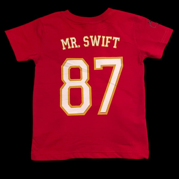 Travis Kelce/Mr Swift/Taylor Swift/Jersey Shirt toddler