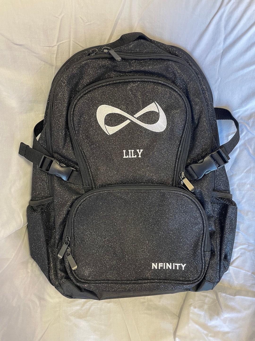 Nfinity Backpack Personalized Custom Embroidered Sparkle