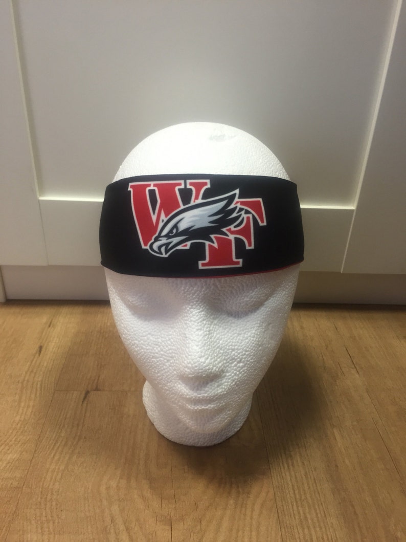 Custom football headband Custom sports headband headband Etsy
