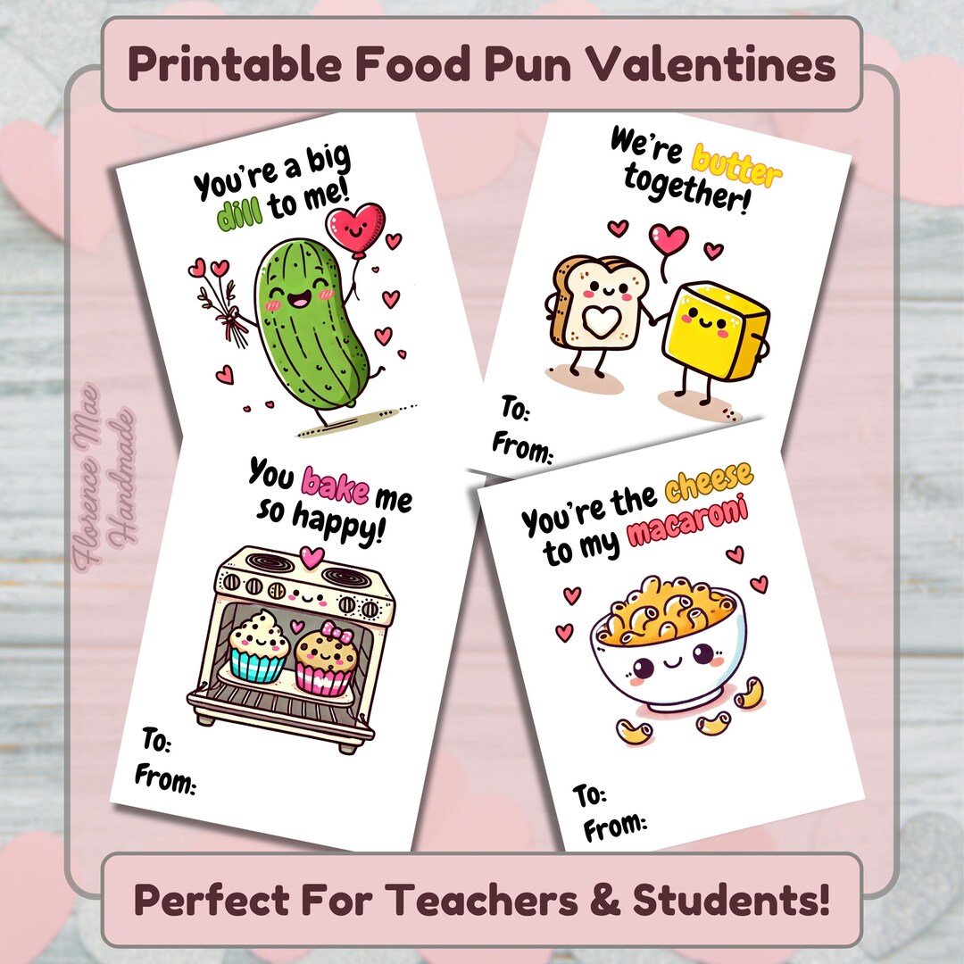 Printable Valentine Cards for Classroom - Students Teachers Card ...
