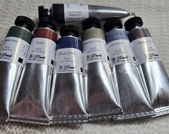 Greys - Tuby - Matowa ręcznie robiona farba akwarelowa 14 ml