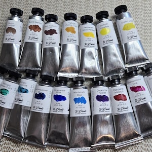 チューブ - マットハンドメイド水彩絵の具 14ml