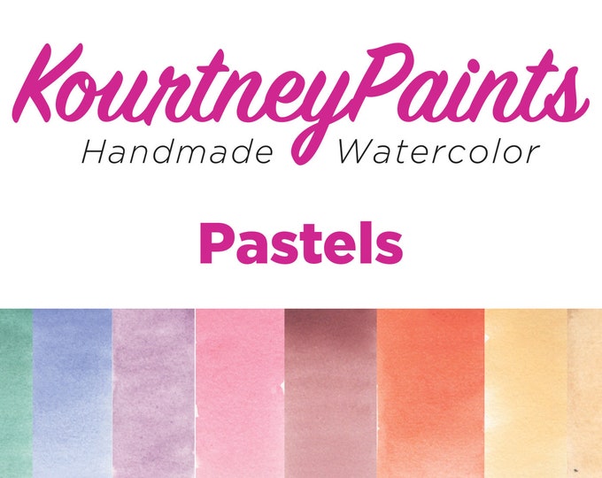 Mix & Match - Pastel Handmade Watercolor Set