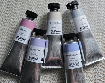 Pastelle - Tuben - Matte handgemachte Aquarellfarbe 14ml