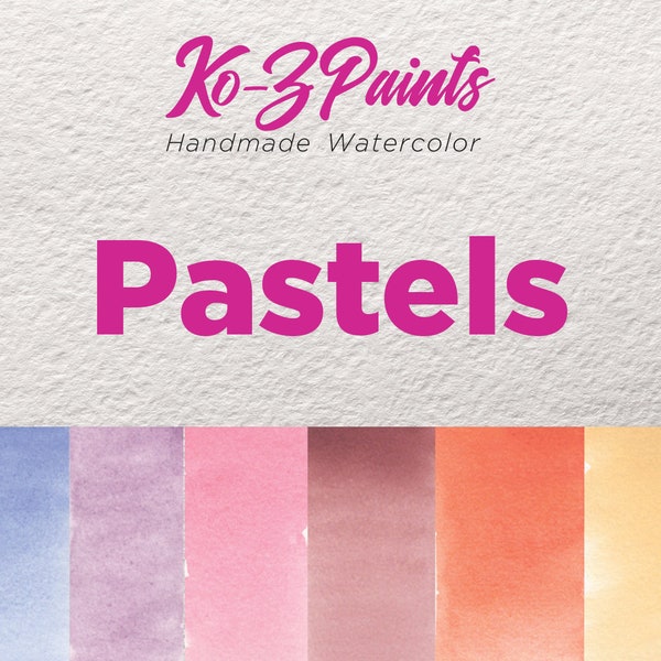 Mix & Match - Pastel Handmade Watercolor Set