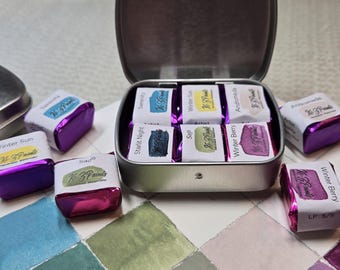 2025 Winter Handmade Watercolor Paint Collection