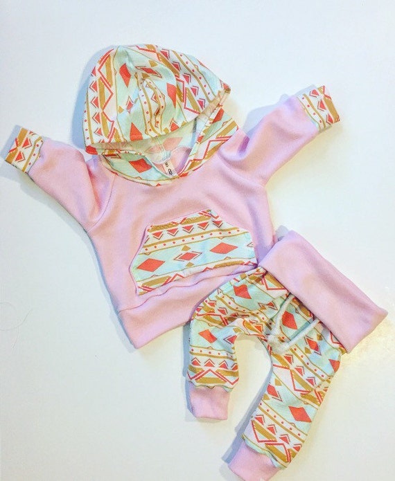 Baby girl outfit / baby girl clothes / pink / baby clothes / Etsy