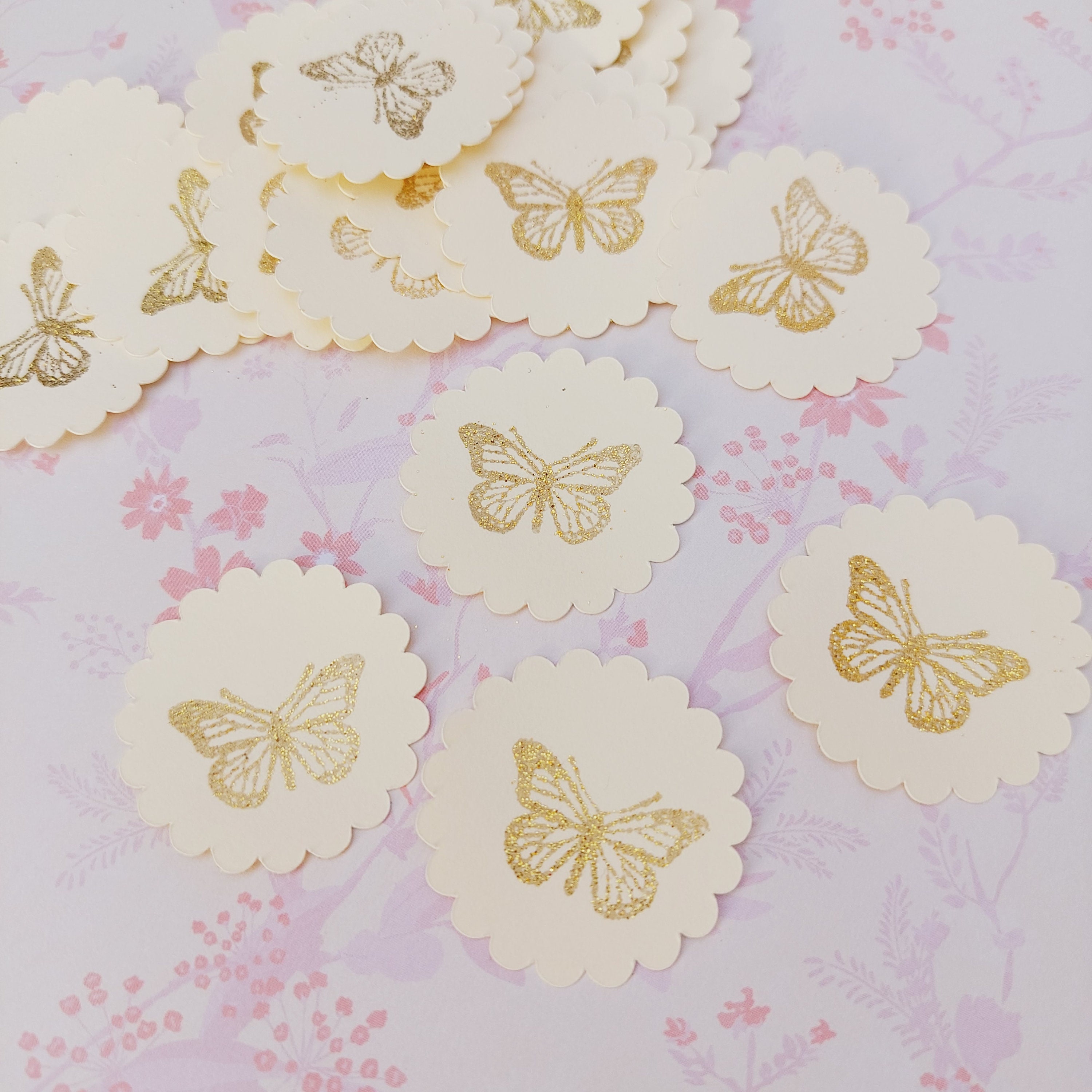 thumbnail image 2 of Hero Arts Butterfly Confetti Thin Metal Die – DI411 – 4.25x5.5 Inch Cutting Die 2 of 5