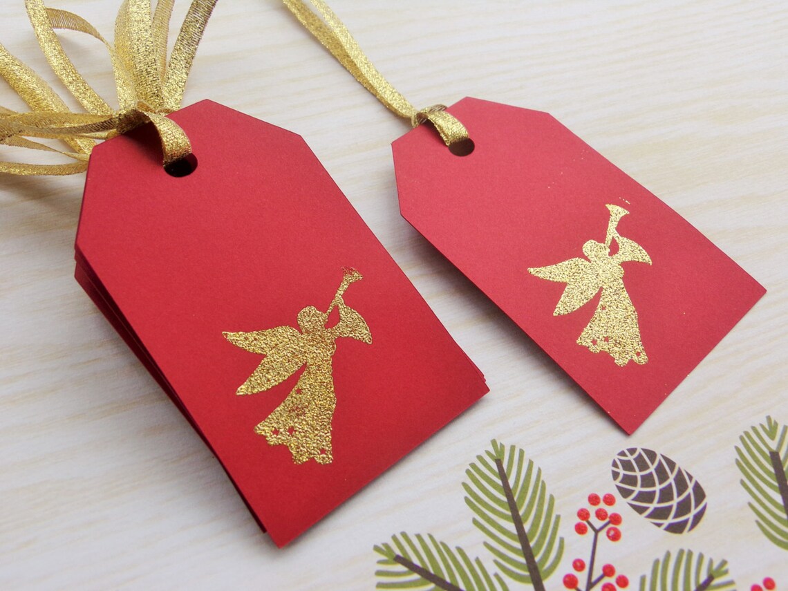 Gift Tags Christmas Gift Tags Christmas Angel Gift Tags Angel Tag Christmas Tags Chistmas Favor 