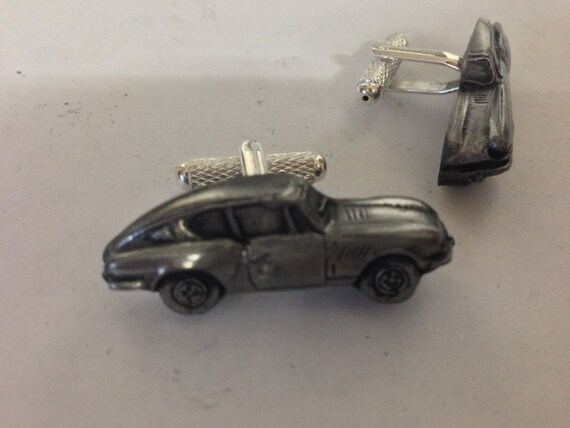 Triumph Gt6 Mk2 3d Classic Car Pewter Effect Cufflinks Ref261 Etsy