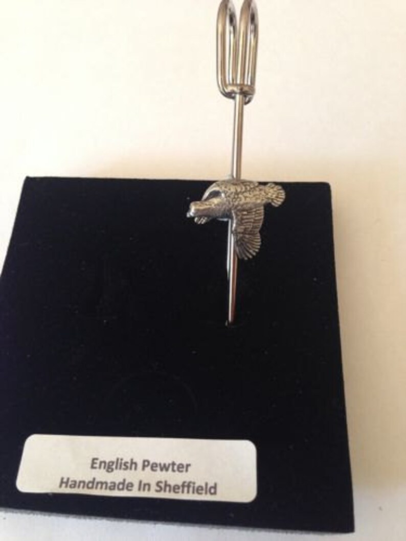 B18 Quail kilt Pewter Emblem Kilt Pin ScarfBrooch 3 7.5 cm
