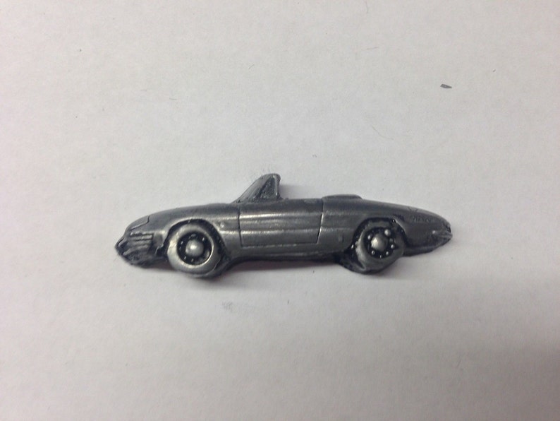 Triumph TR6 en relief Anneau porte-cl/és en /étain anglais Fine