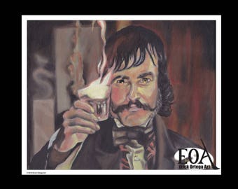 Print 8&quot;X10&quot;- The Butcher from Gangs of New York movie artwork