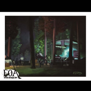 Print 9&quot;X12&quot;- The Light in the Dark artwork