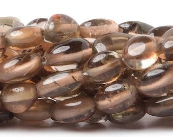 Andalusite Nugget Beads, Adalusite Oval Beads, Brown Beads, Brown Oval Beads, Pleochroism