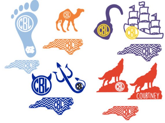 College Monograms | Etsy