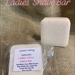 Ladies’ Citrus Shave bar
