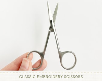 Sharp Lightweight Classic Embroidery Scissors / High Quality Embroidery Scissors / Havels Sewing Scissors / Embroidery Tool Gift