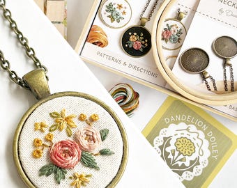 Necklace Embroidery Kit