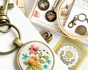 Keychain Embroidery Kit