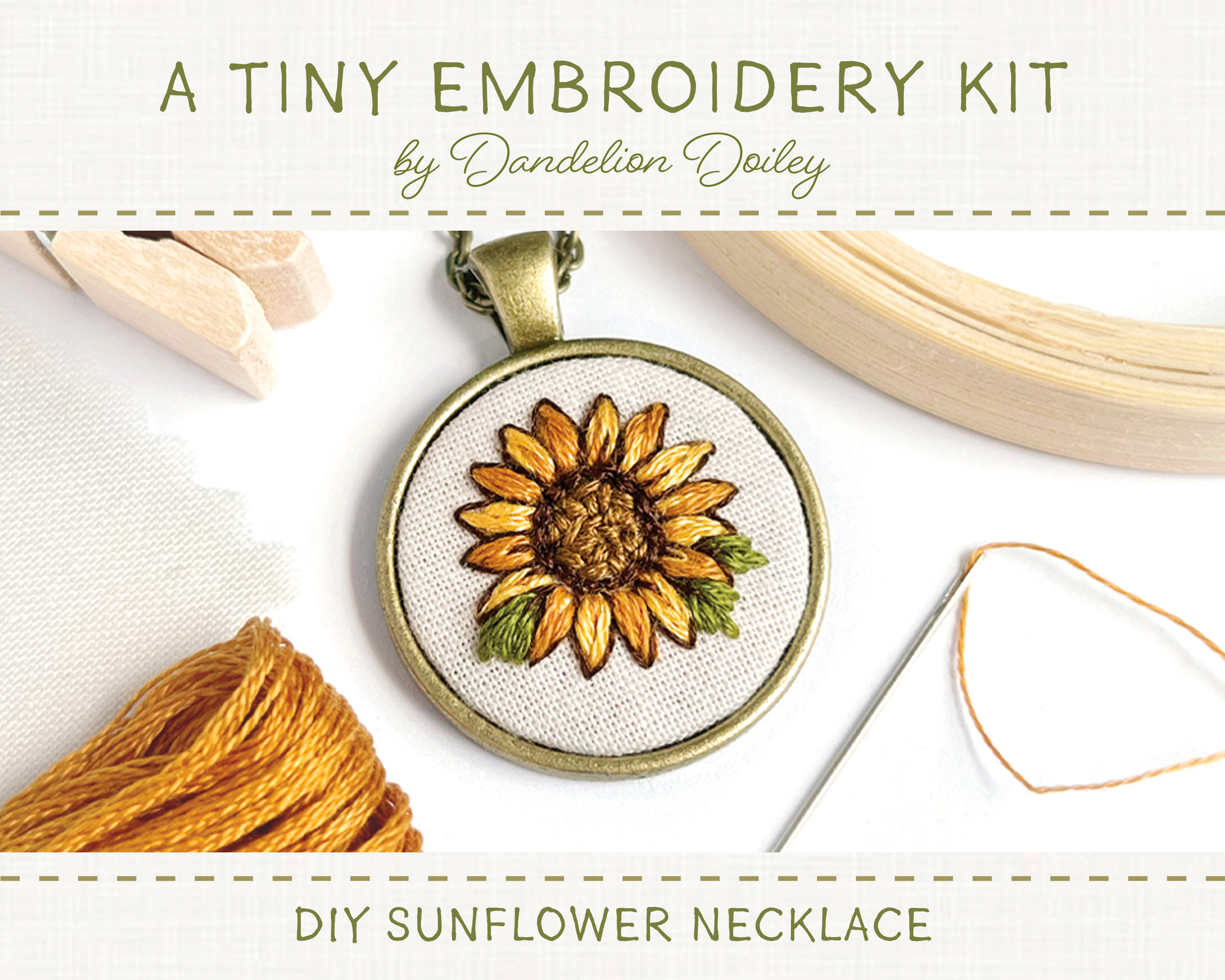 Sunflower Tiny Charm Necklace (bee) – SP Inc.