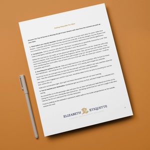 Guía de etiqueta de citas para hombres, Reglas de citas, Guía de citas, Consejos para citas imagen 7
