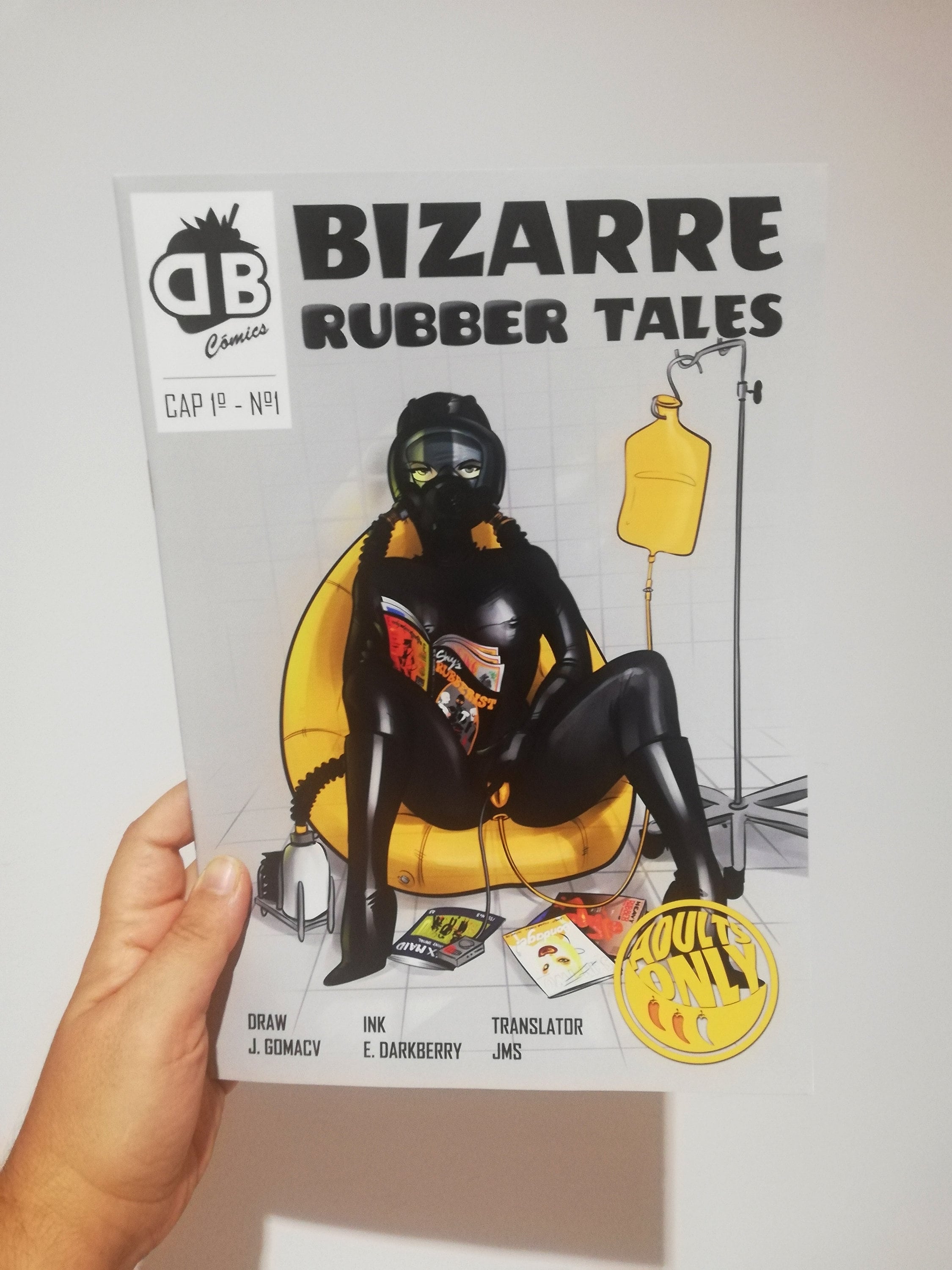 Rubber Latex Fetish Porn - PRINTED COMIC ENGLISH Fetish Porn Comic Fetish Comic Latex - Etsy