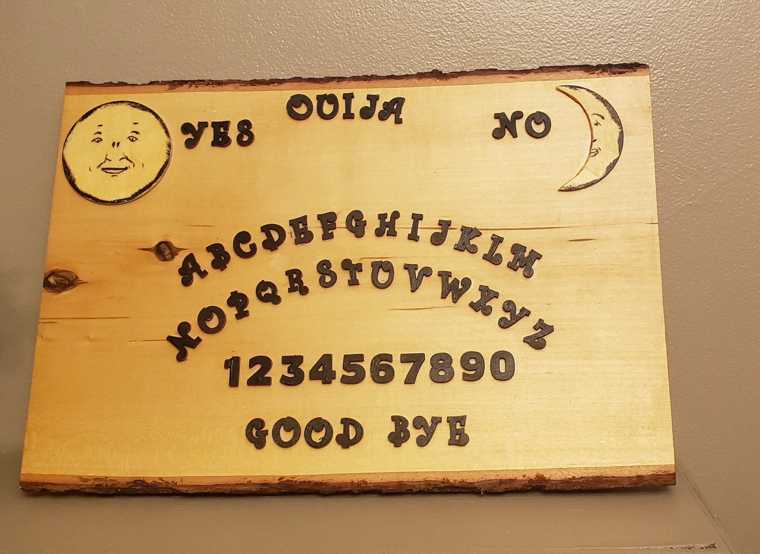 お歳暮 人気 オシャレ Board Ouija Wooden FREE Etsy - SHIPPING その他