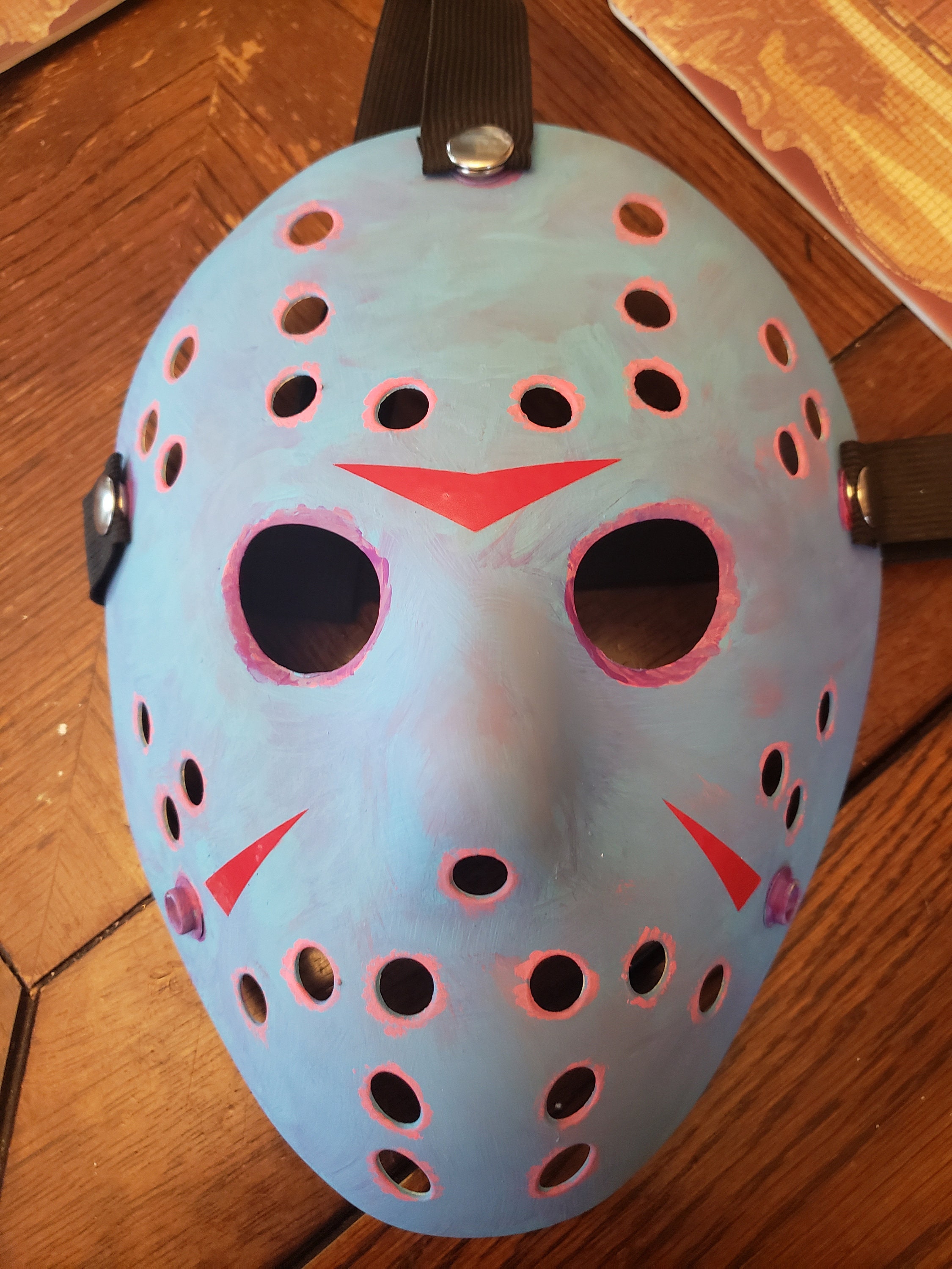 FNAF Springtrap Inspired Hockey Mask Jason Custom FNAF Mask Jason