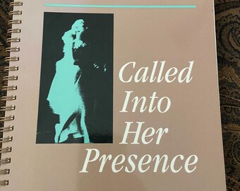 May include: A book titled "Praying with Feminine Images of God: Called Into Her Presence" by Virginia Ann Froehle, R.S.M. The cover features a woman in a teal dress with a white background.