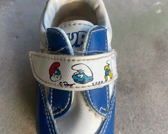 Vintage Surfs Shoe  Size 1 (right side only!) One shoe! If your right side Smurf shoe was lost or chewed up!