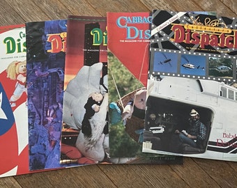 Vintage 1980’s Cabbage Patch Dispatch magazines You get 5 in excellent condition. Vintage Cabbage patch doll books. L@@K!