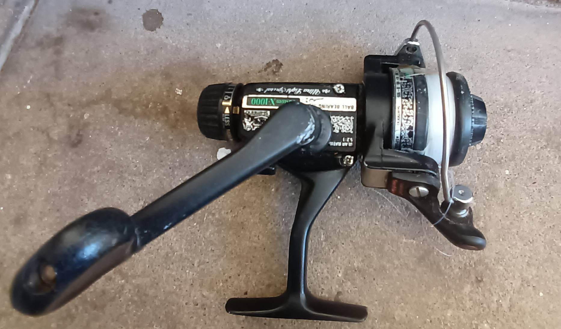 Shimano Quickfire Custom X-1000 Fishing Reel. Ultralight Special