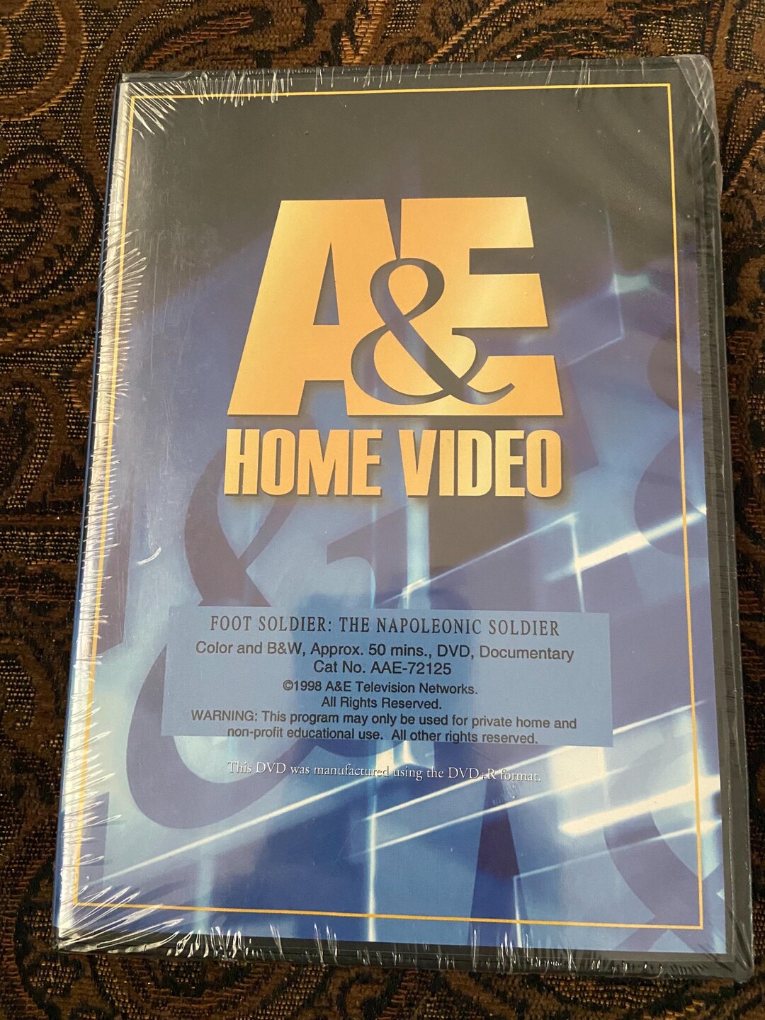 Vintage A & E Home Video Sealed Foot Soldier the Napoleonic Soldier DVD ...