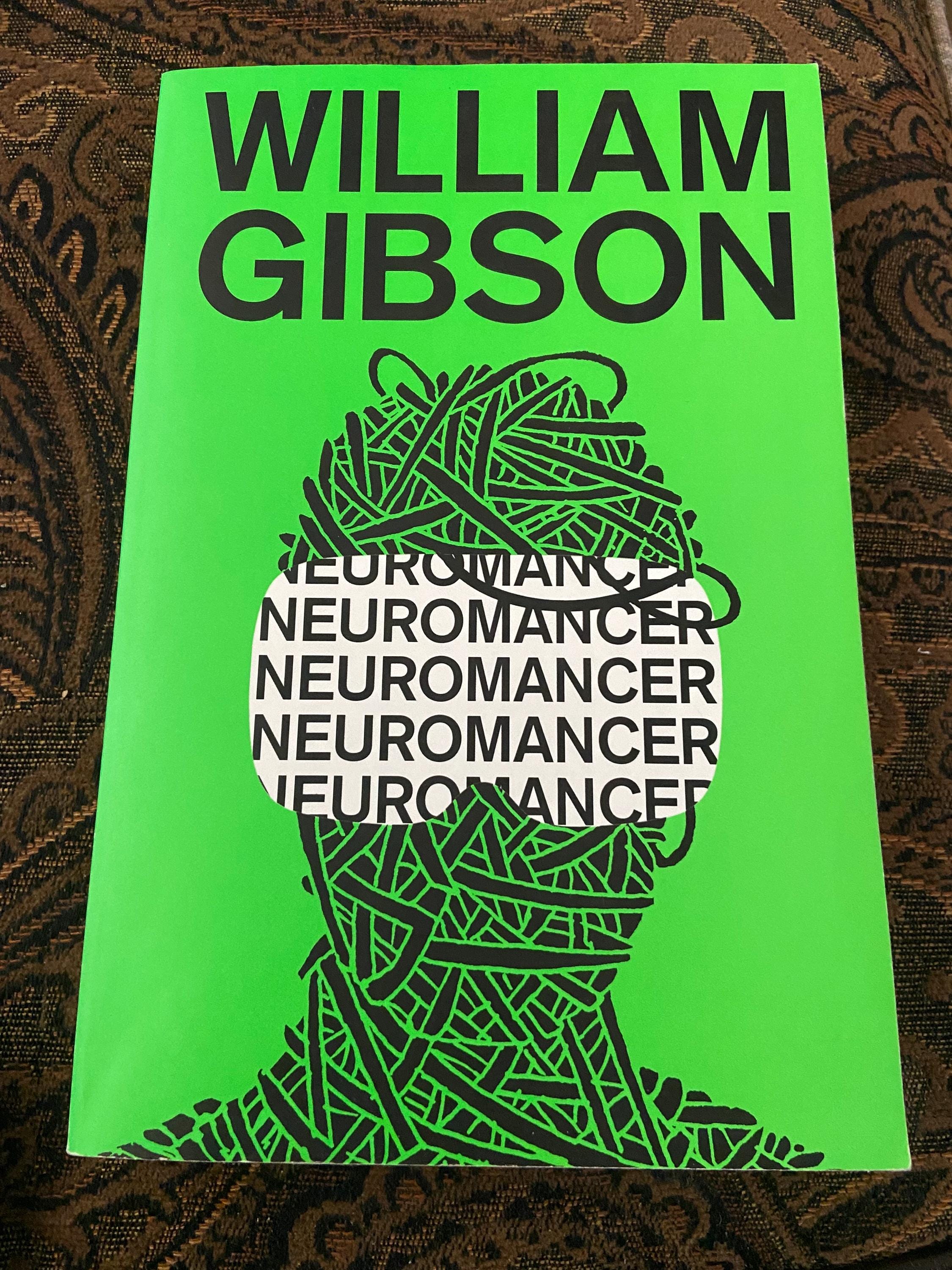 Book William Gibson Neuromancer. Near Mint to Mint Soft Cover Book