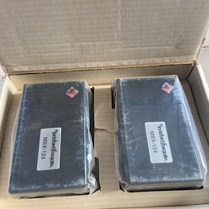 Vintage Rockford Fosgate mbx-124 nos new old stock dedicated band pass crossovers mint in box. No international sales!