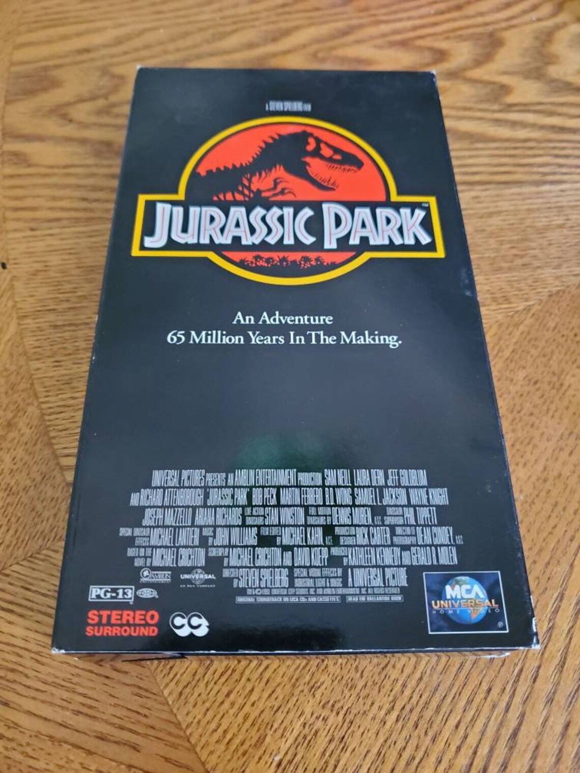 Vintage Jurassic Park VHS Movie. Very Good Condition First Etsy