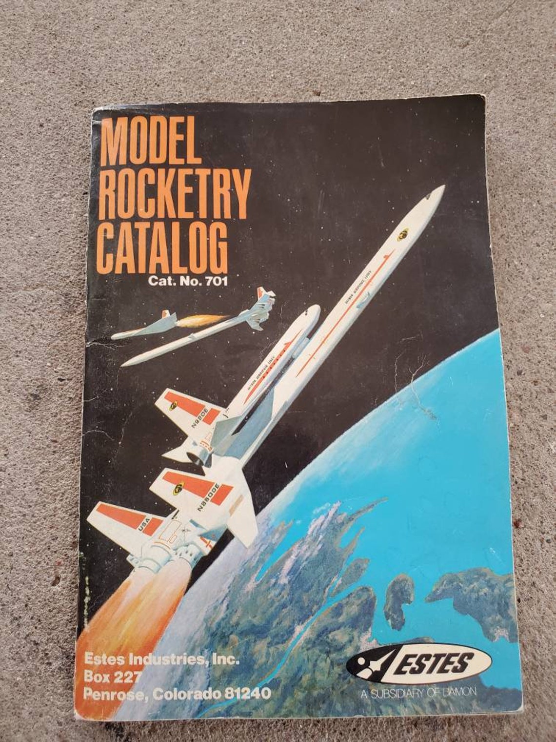 Vintage 1970 Estes Rocket Model Rocket Catalog. Very Good Etsy