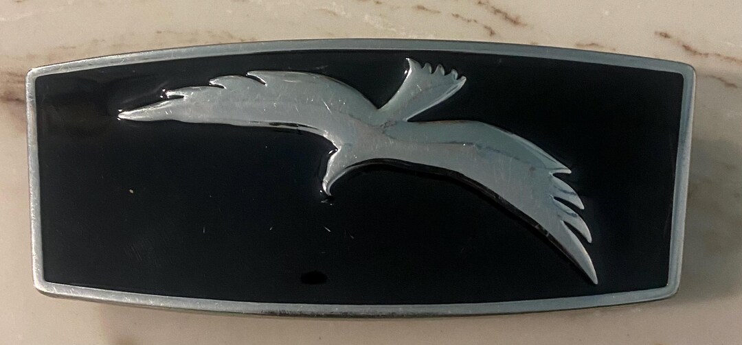 Vintage Hawk Eagle Metal Belt Buckle. Stylized Bird of Prey. Large 4 by ...