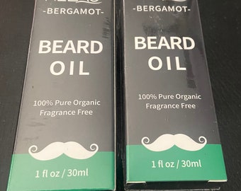 Melao Bergamot Beard Oil. You get two 1 ounce boxes