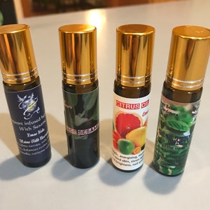 Scented wrist and neck rollers