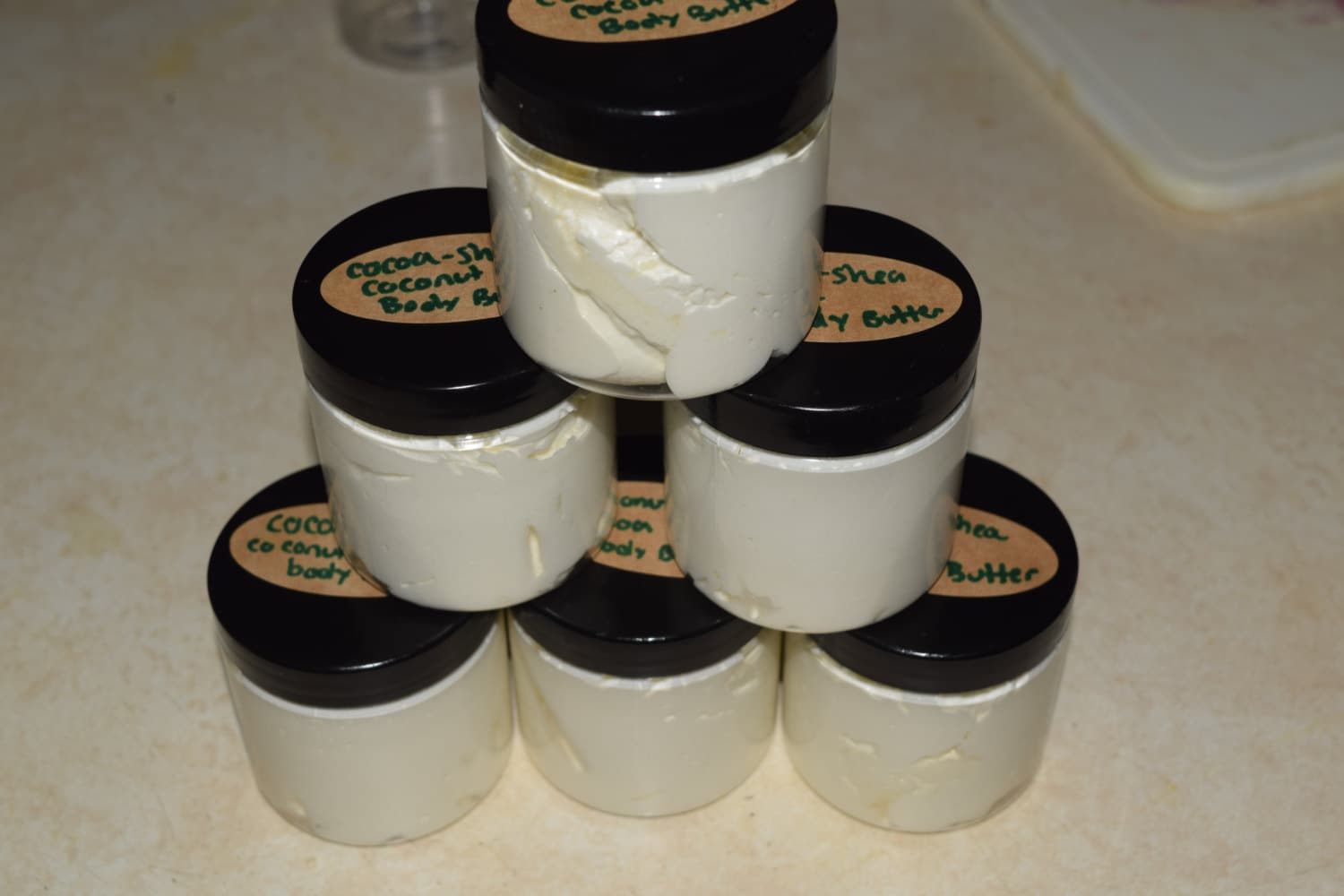 Cocoa Shea Almond Oil Body Butter Etsy New Zealand