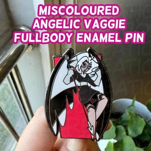 MISCOLOURED || Angelic Vaggie Fullbody Collab Pins with @HeroRainbowZ