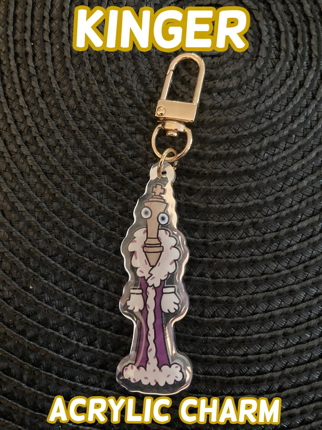 TADC Kinger 2'5 Mirror Acrylic Keychain [retiring Design] - Etsy