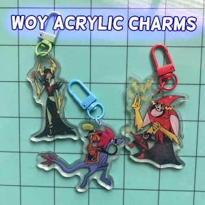 Llaveros de 63,5 cm (2,5 pulgadas) hechos por fans de Galaxy WOY